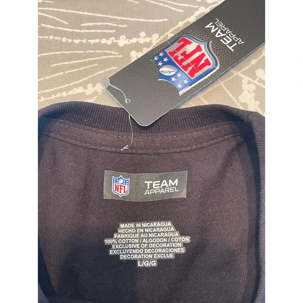 NFL Baltimore Ravens Super Bowl XLVII Shirt Mens Large Black New Orleans 2013 - Picture 2 of 5